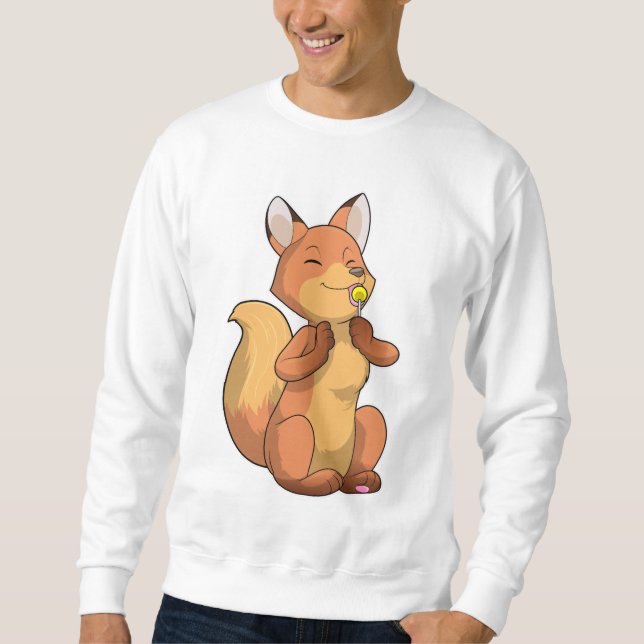 Fox with Lollipop Sweatshirt (Front)
