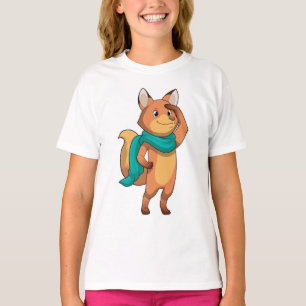 Fox with Scarf T-Shirt