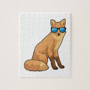 Fox with Sunglasses Jigsaw Puzzle