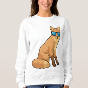 Fox with Sunglasses Sweatshirt