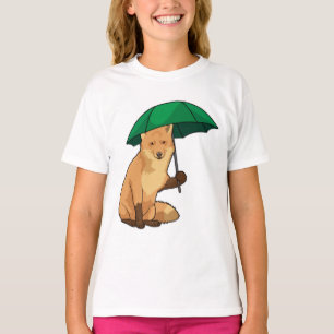 Fox with Umbrella T-Shirt