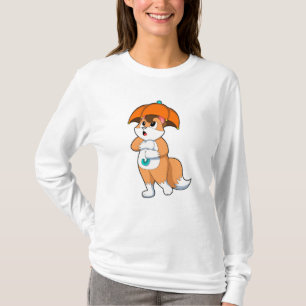 Fox with Umbrella T-Shirt