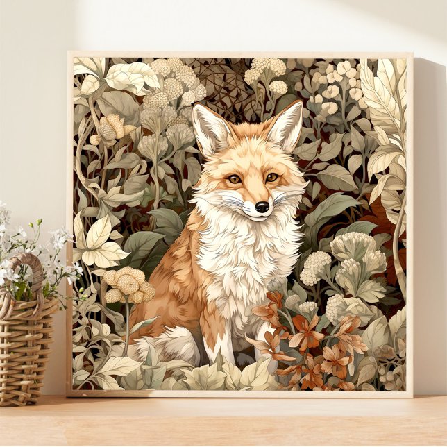 Fox Woodland Animal Art Poster (Creator Uploaded)