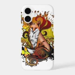 Fox Woodland iPhone 17 Case in Cozy Autumn