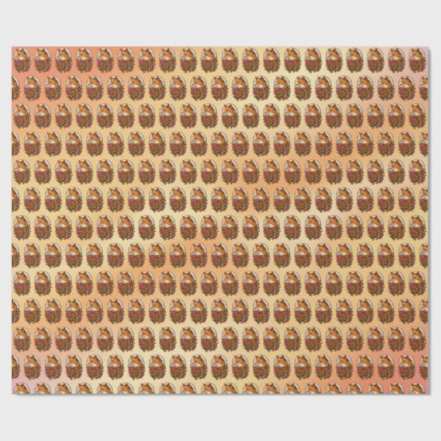 Fox Wrapping Paper (Flat)