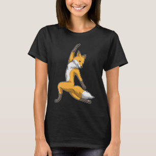 Fox Yoga Fitness Gymnastics T-Shirt