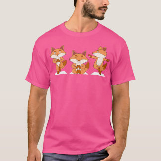 Fox Yoga Funny For Fox Animal Lovers I Namaste Fox T-Shirt