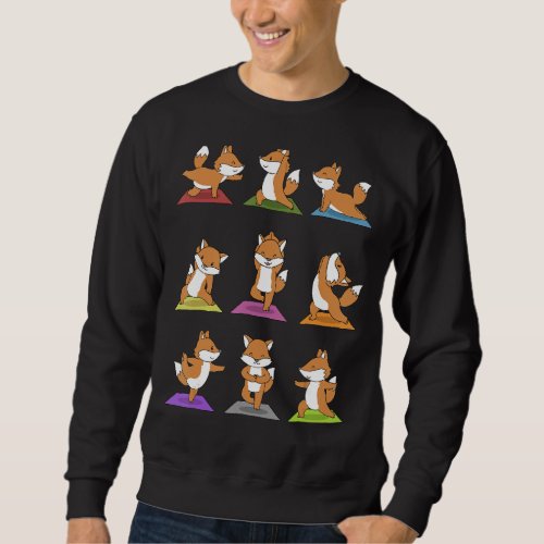 Fox Yoga Sweatshirt