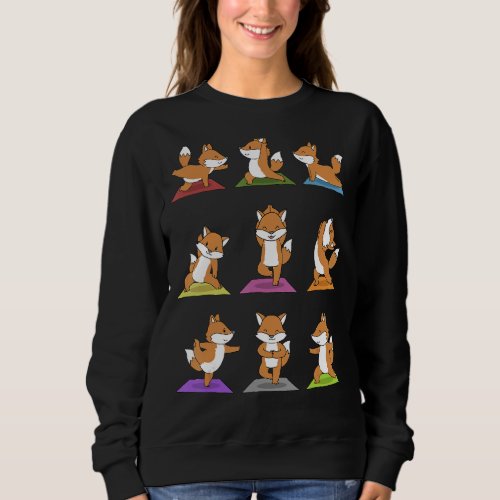 Fox Yoga Sweatshirt