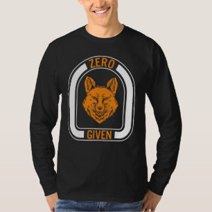 Fox Zero Fox Given Tee Animal Mammal  Nature Wildl