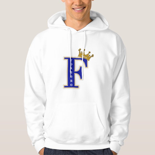 Foxboro Warriors Soccer Royalty Hoodie (Front)