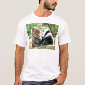 Foxcub & Badger Cute! T-Shirt