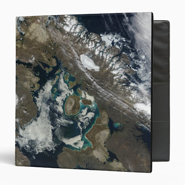 Foxe Basin, Northern Canada 3 Ring Binder (Front/Inside)