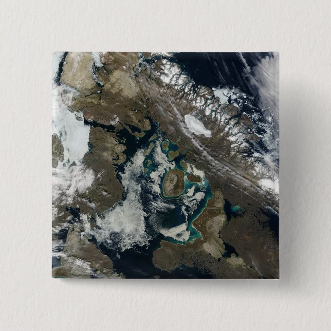Foxe Basin, Northern Canada Button (Front)