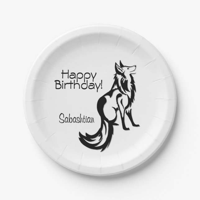 Foxed Paper Plates (Front)