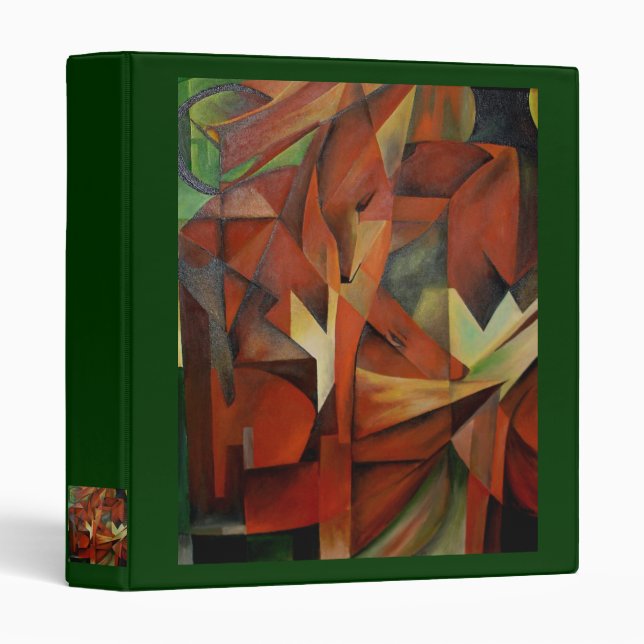 Foxes 3 Ring Binder (Front/Spine)