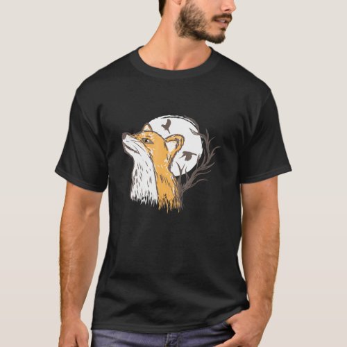 Foxes And The Hound Foxes And Hound Wire Tracer Fo T_Shirt