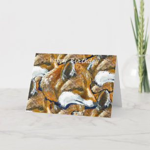 FOXES CARD
