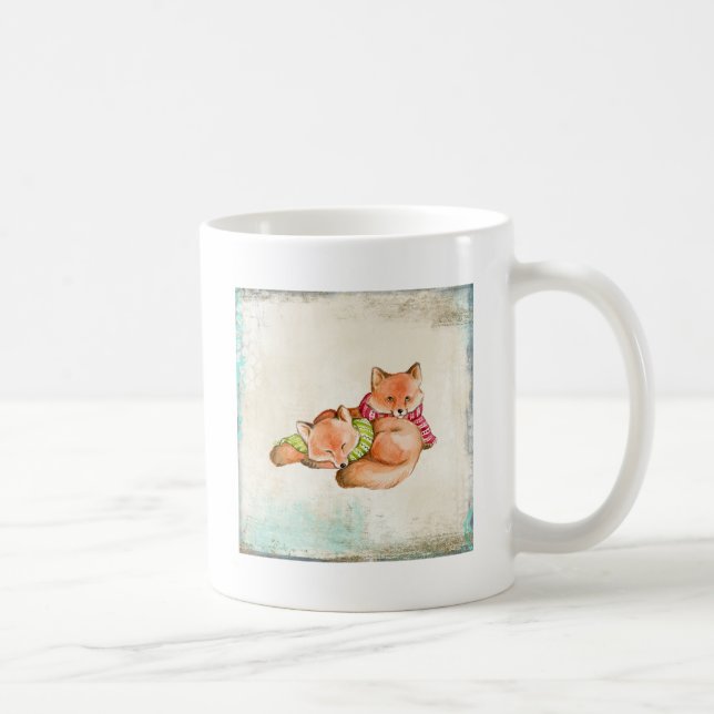Foxes Coffee Mug (Right)
