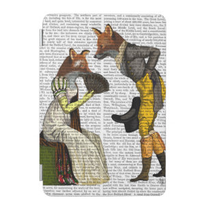 Foxes Courting iPad Mini Cover