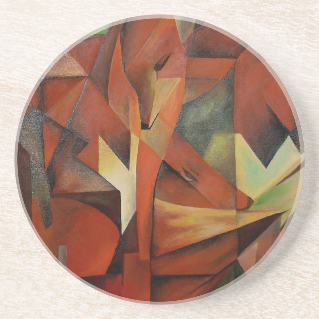 Foxes Drink Coaster (Front)