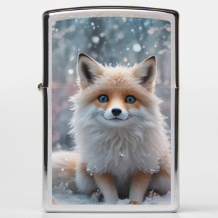 Foxes first winter zippo lighter