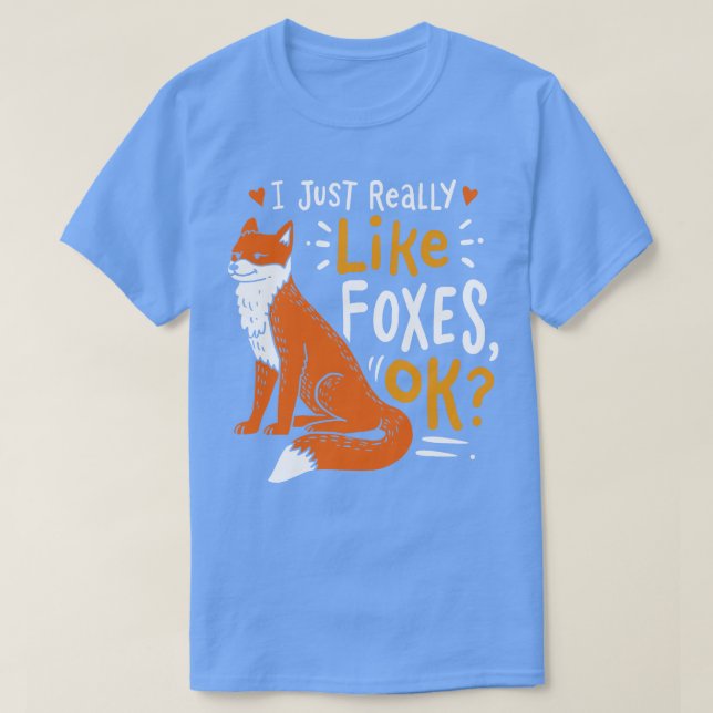 Foxes Fox Lover 9 T-Shirt (Design Front)