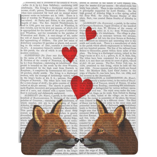 Foxes in Love iPad Air Cover (Front)