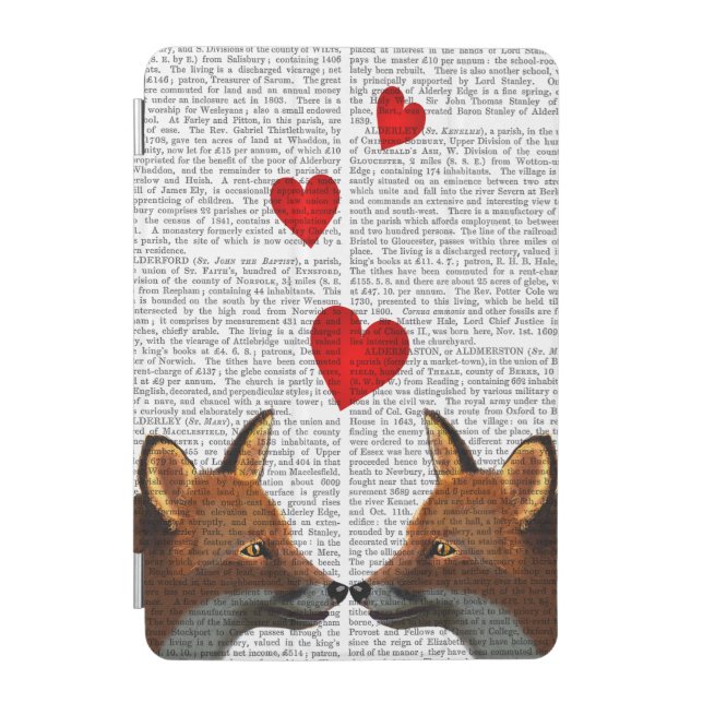 Foxes in Love iPad Mini Cover (Front)