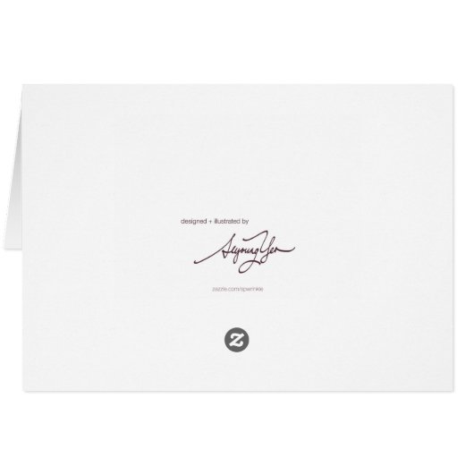 Foxes in Love: With Much Affection (Back Horizontal)