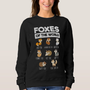 Foxes of the World  & Educational Fox Sweatshirt