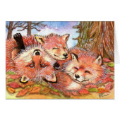 Foxes Play Time (Front Horizontal)