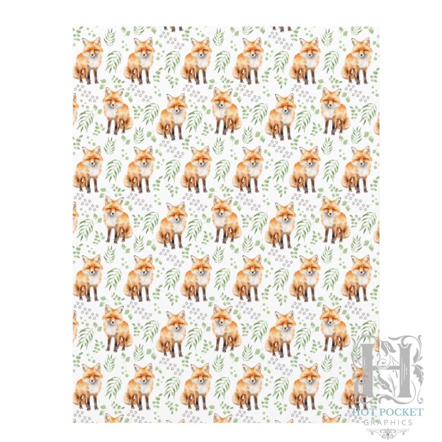 Foxes Scrapbook Paper (Creator Uploaded)