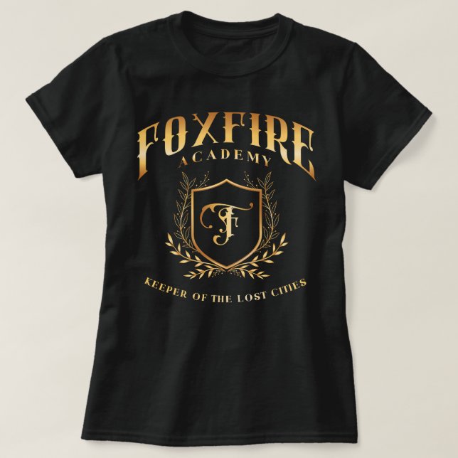 Foxfire Academy Keeper of the Lost Cities Symbols T-Shirt (Design Front)