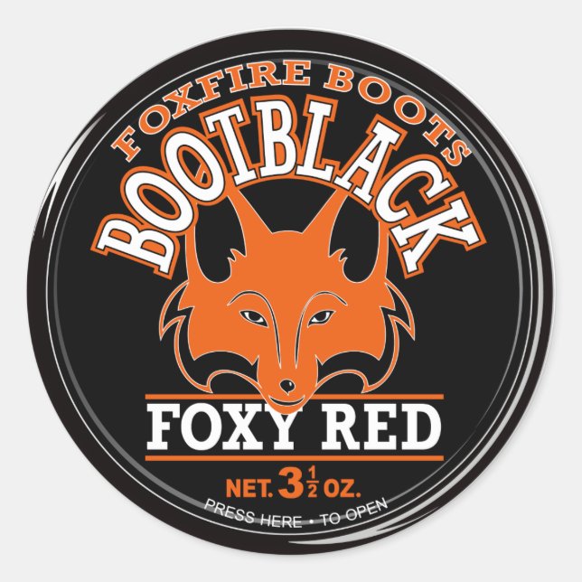 Foxfire Decal Classic Round Sticker (Front)