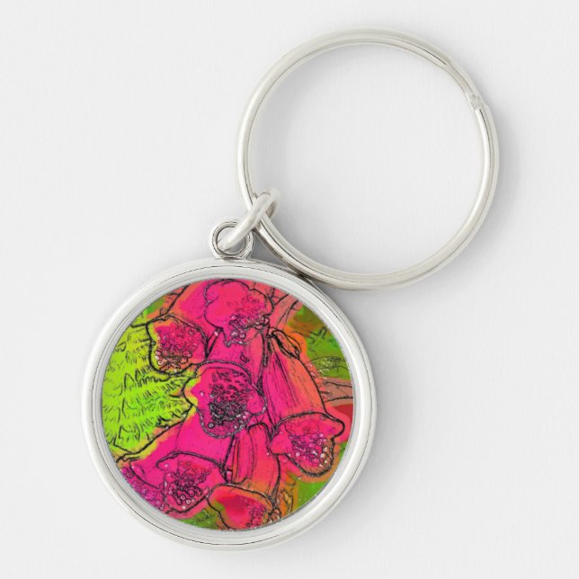 FOXGLOVE KEYCHAIN (Front)