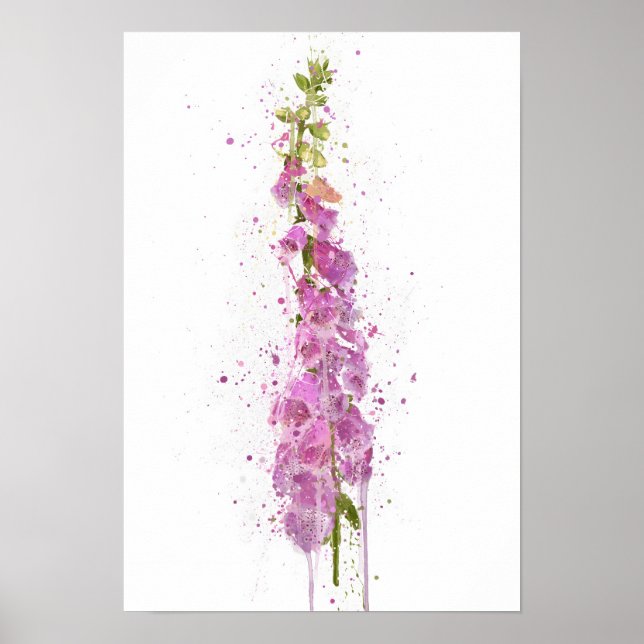 Foxglove Poster (Front)