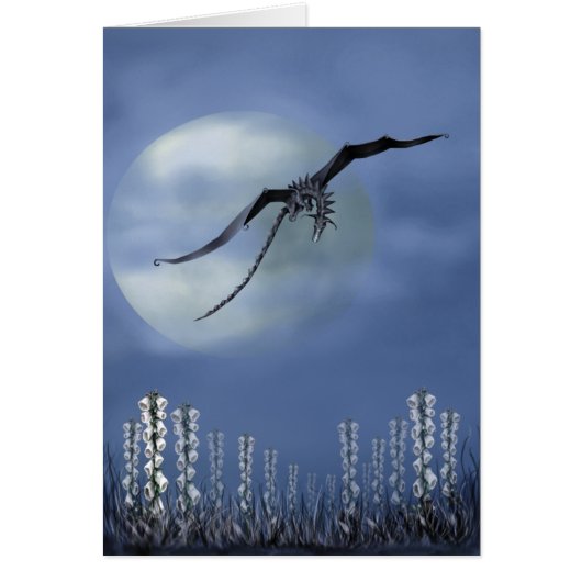 Foxgloves by Moonlight Cards (Front)