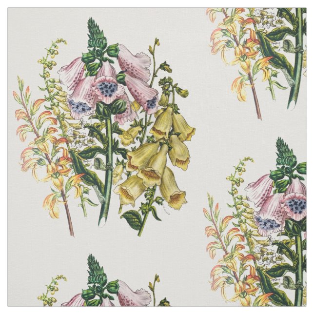 Foxgloves Fabric (Swatch)