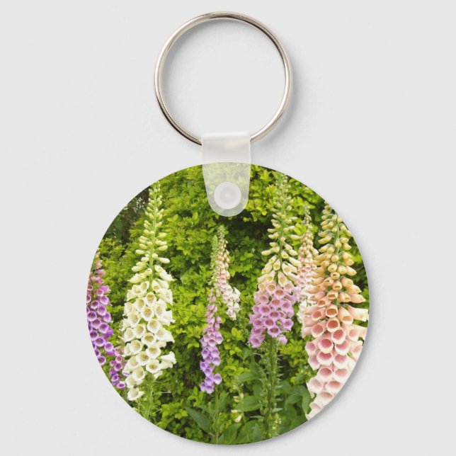 Foxgloves Keychain (Front)
