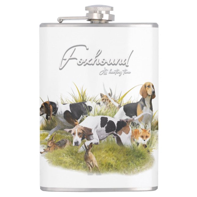 Foxhound  flask (Front)