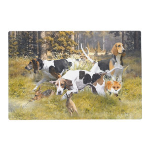 Foxhound placemat