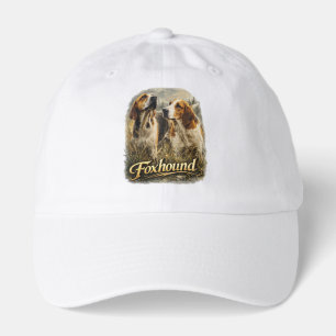 Foxhound Portrait – Noble Hunting Dog Hat