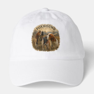 Foxhound Portrait – Noble Hunting Dog Hat