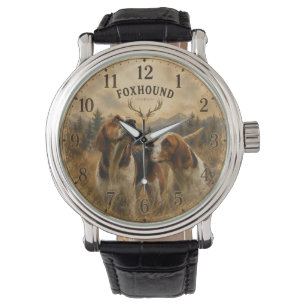 Foxhound Portrait – Noble Hunting Dog Watch