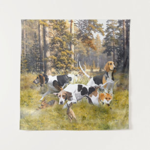 Foxhound tapestry