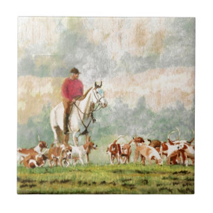 Foxhunt Ceramic Tile