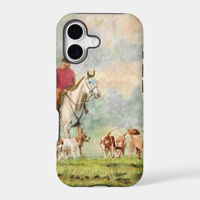Foxhunt Iphone Case (Back)