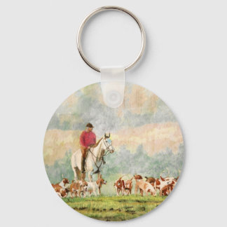 Foxhunt Keychain