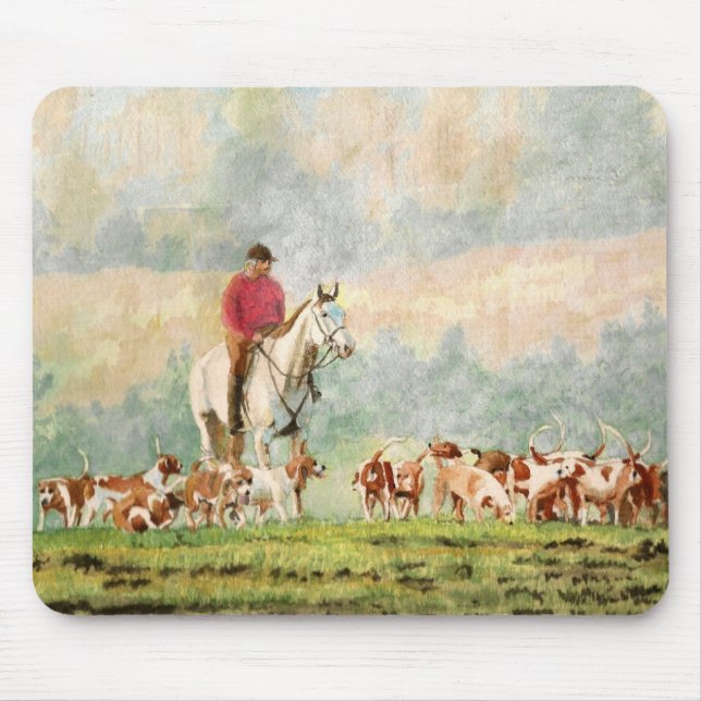 Foxhunt Mouse Pad (Front)